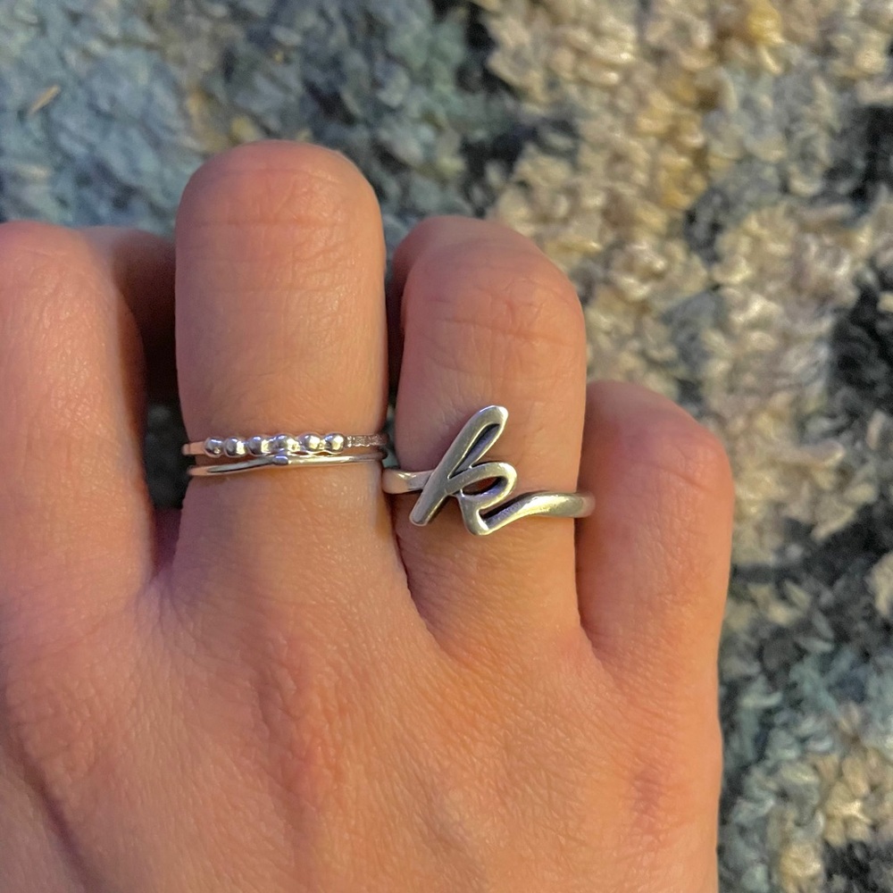 James Avery K Ring